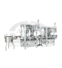 SM-2101-2PF1S Automatic Double-head Filling Capping Machine