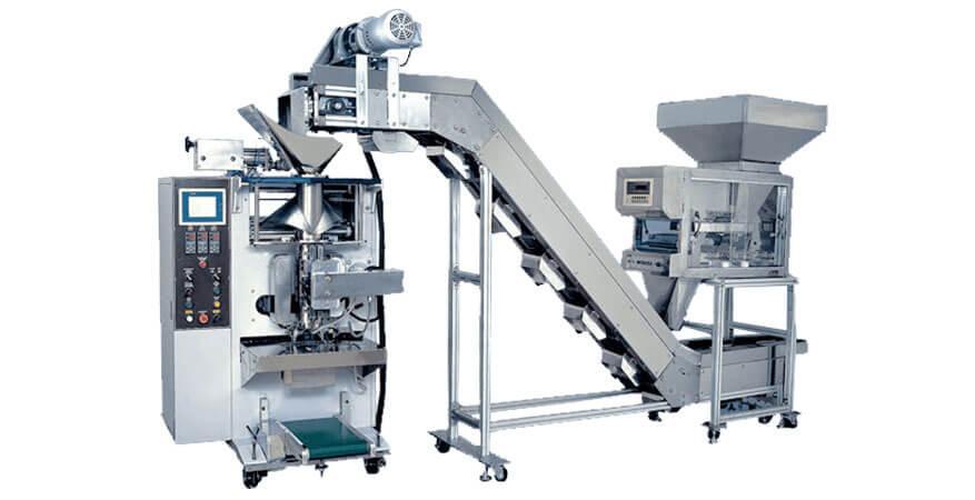 Powder Particle Filling Series，conveyor Feeding System Vertical Form Fill Seal Machine 7842