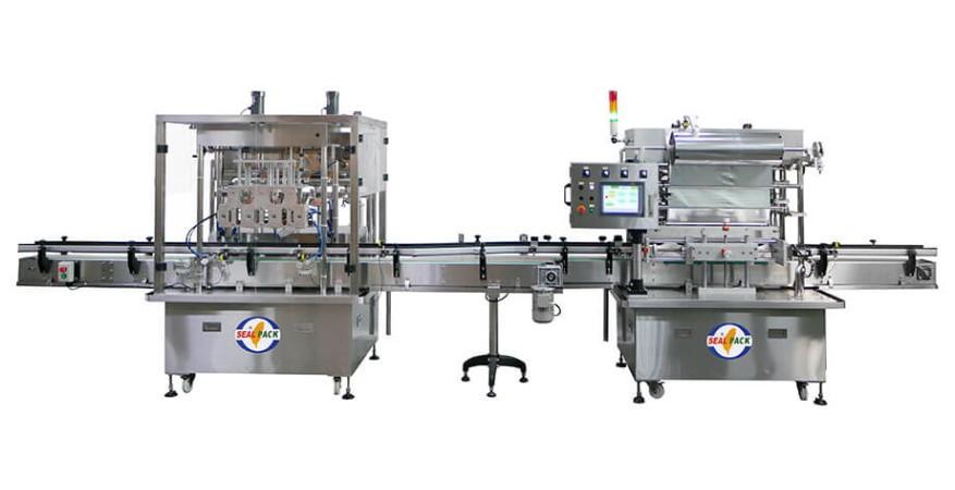 Jar filling shop machine